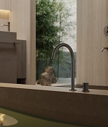 Смеситель для раковины AltroBagno Bilancia 010905 GM цвет Оружейная сталь-1