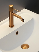 Смеситель для раковины AltroBagno Bilancia 0144 BC цвет Медь матовая-6