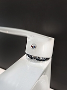 Смеситель для раковины AltroBagno Diretto 0107 Bi цвет Белый-1