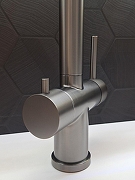 Смеситель для кухни AltroBagno Flusso 050203 GM цвет Оружейная сталь-4