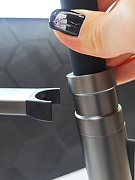 Смеситель для кухни AltroBagno Flusso 050203 GM цвет Оружейная сталь-6