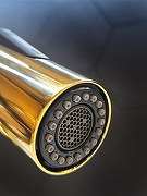 Смеситель для кухни AltroBagno Flusso 050205 Gl цвет Золото-3