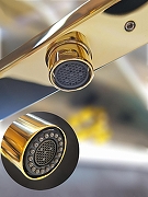 Смеситель для кухни AltroBagno Flusso 050205 Gl цвет Золото-7