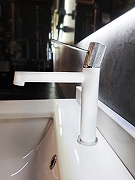 Смеситель для раковины AltroBagno Intento 0132 MW цвет Белый матовый-6