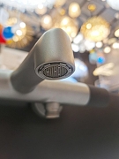 Смеситель для ванны AltroBagno Intento 0216 GrNe с термостатом цвет Серый Черный-2