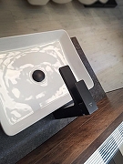 Смеситель для раковины AltroBagno Lamberto 010213 MB цвет Черный матовый-3