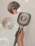 Смеситель для ванны AltroBagno Lamberto 0224 GM с термостатом цвет Оружейная сталь-2