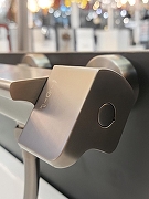 Смеситель для ванны AltroBagno Lamberto 0224 GM с термостатом цвет Оружейная сталь-7