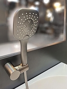 Смеситель для ванны AltroBagno Lamberto 0224 GM с термостатом цвет Оружейная сталь-8