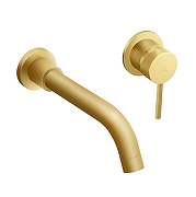 Смеситель для раковины AltroBagno Metropoli 010505 OrSp цвет Золото матовое