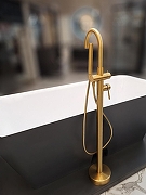 Смеситель для ванны AltroBagno Metropoli 020203 OrSp цвет Золото матовое-1