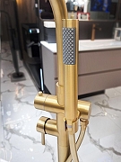 Смеситель для ванны AltroBagno Metropoli 020203 OrSp цвет Золото матовое-4