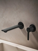 Смеситель для раковины AltroBagno Unione 010508 MB цвет Черный матовый-2