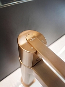 Смеситель для раковины AltroBagno Unione 0138 BC цвет Медь матовая-4