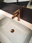 Смеситель для раковины AltroBagno Unione 0138 BC цвет Медь матовая-6