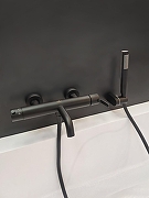 Смеситель для ванны AltroBagno Unione 0221 MB цвет Черный матовый-1