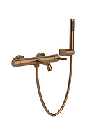 Смеситель для ванны AltroBagno Unione 0223 BC цвет Медь матовая