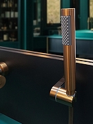 Смеситель для ванны AltroBagno Unione 0223 BC цвет Медь матовая-3