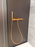 Смеситель для душа AltroBagno Unione 030605 BC цвет Медь матовая-5