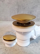 Слив-перелив AltroBagno BD 070305 BG click-clack цвет Золото матовое-3