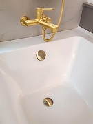 Слив-перелив AltroBagno BD 070306 Br click-clack цвет Бронза-6