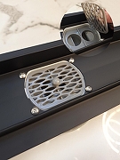 Душевой лоток AltroBagno 50 FD 071205 MB с решеткой цвет Черный матовый / под плитку-6