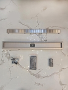 Душевой лоток AltroBagno Livello 80 071213 Ni с решеткой цвет Никель / под плитку-4