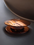 Донный клапан AltroBagno PU 070203 Ror click-clack цвет Розовое золото-1