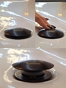 Донный клапан AltroBagno PU 070205 BrNe click-clack цвет Черная бронза-5