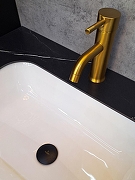 Донный клапан AltroBagno PU 070207 MB click-clack цвет Черный матовый-2