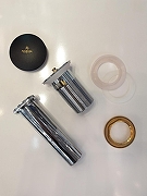 Донный клапан AltroBagno PU 070207 MB click-clack цвет Черный матовый-3