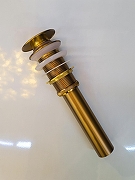 Донный клапан AltroBagno PU 070210A BG click-clack цвет Золото матовое-1