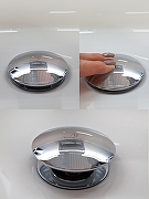 Донный клапан AltroBagno PU 070213U Cr click-clack цвет Хром-4