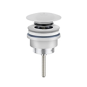 Донный клапан AltroBagno PU 070214U MW click-clack цвет Белый матовый