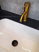 Донный клапан AltroBagno PU 070219U BC click-clack цвет Медь матовая-2