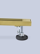 Душевой лоток AltroBagno Stella 60 071224 BG с решеткой цвет Золото матовое-6