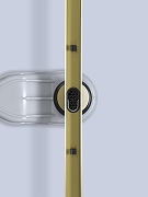 Душевой лоток AltroBagno Stella 60 071224 BG с решеткой цвет Золото матовое-7