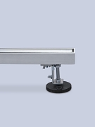 Душевой лоток AltroBagno Supremo 60 071228 Ni с решеткой цвет Никель / под плитку-7