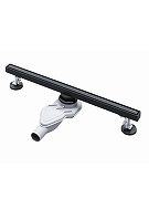 Душевой лоток AltroBagno Supremo 60 071229 MB с решеткой цвет Черный матовый / под плитку