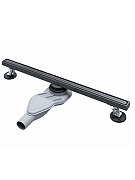 Душевой лоток AltroBagno Supremo 60 071230 GM с решеткой цвет Оружейная сталь / под плитку