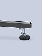 Душевой лоток AltroBagno Supremo 60 071230 GM с решеткой цвет Оружейная сталь / под плитку-7