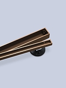 Душевой лоток AltroBagno Supremo 60 071231 BC с решеткой цвет Медь матовая / под плитку-8