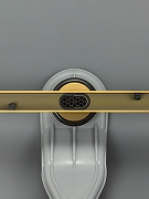 Душевой лоток AltroBagno Supremo 60 071232 BG с решеткой цвет Золото матовое / под плитку-7