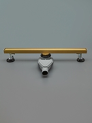 Душевой лоток AltroBagno Supremo 60 071232 BG с решеткой цвет Золото матовое / под плитку-8