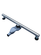 Душевой лоток AltroBagno Supremo 80 071233 Ni с решеткой цвет Никель / под плитку