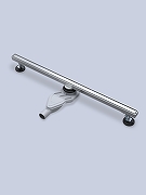 Душевой лоток AltroBagno Supremo 80 071233 Ni с решеткой цвет Никель / под плитку-4