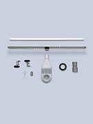 Душевой лоток AltroBagno Supremo 80 071233 Ni с решеткой цвет Никель / под плитку-5