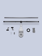 Душевой лоток AltroBagno Supremo 80 071235 GM с решеткой цвет Оружейная сталь / под плитку-5