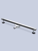 Душевой лоток AltroBagno Trave 80 071219 Ni с решеткой цвет Никель-10