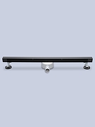 Душевой лоток AltroBagno Trave 80 071220 MB с решеткой цвет Черный матовый-2